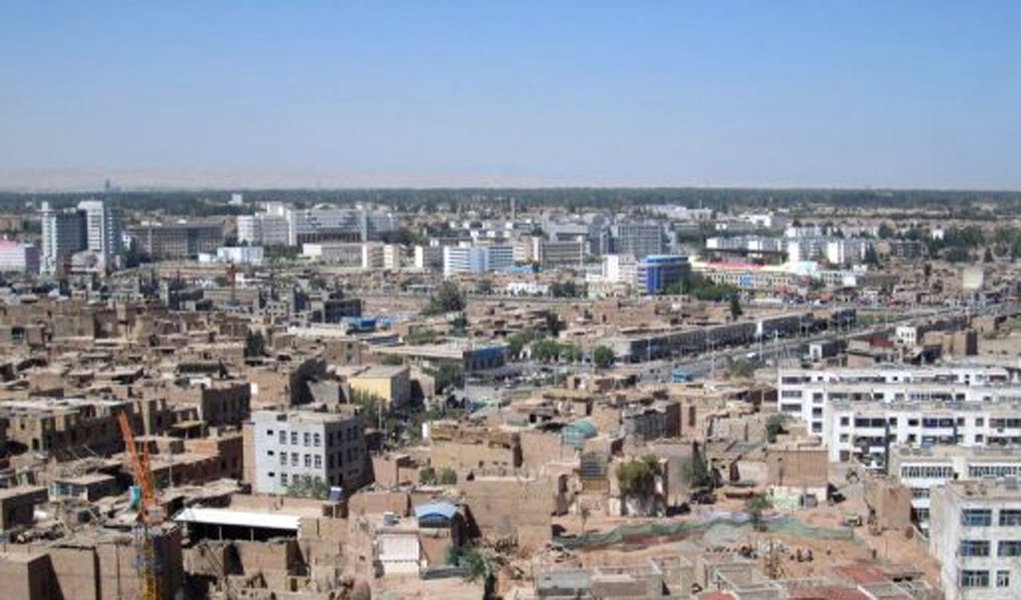 Na China, violência deixa 20 mortos em Xinjiang (Foto: DIVULGAÇÃO) Na China, violência deixa 20 mortos em Xinjiang