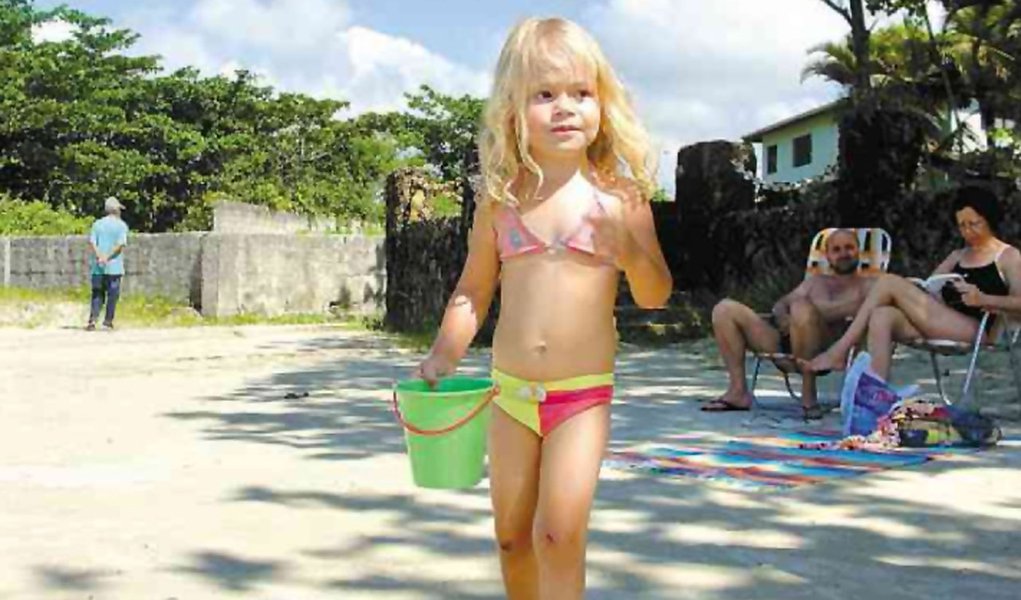 Grazielly, 3, morta por um jet ski pilotado por garoto que fugiu de helicóptero (Foto: Arquivo Pessoal) Grazielly, 3, morta por um jet ski pilotado por garoto que fugiu de helicóptero