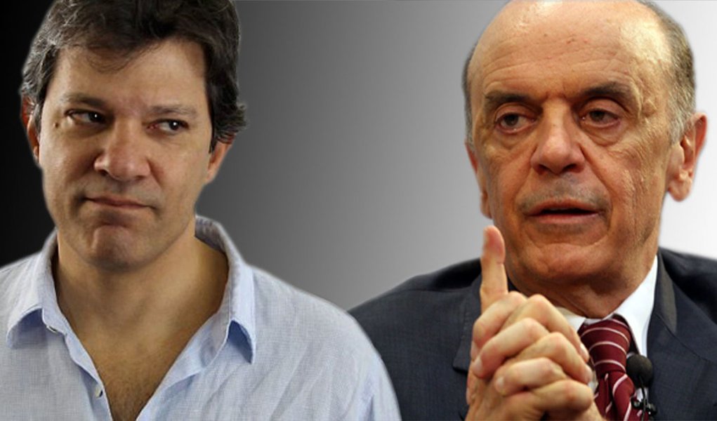 Haddad quer Serra e polarização PT-PSDB (Foto: Felipe L. Gonçalves/Edição/247) Haddad quer Serra e polarização PT-PSDB