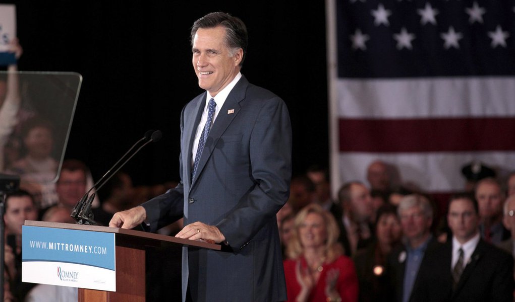 Mitt Romney vence prévia republicana de Wyoming (Foto: Rebecca Cook/REUTERS ) Mitt Romney vence prévia republicana de Wyoming