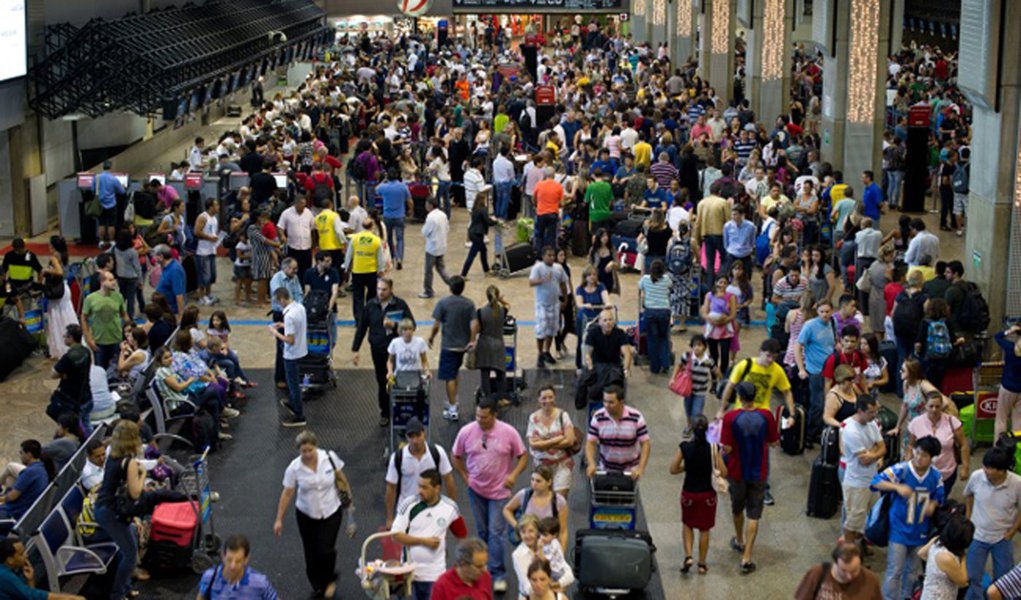 Contagem regressiva para leilão dos aeroportos (Foto: Marcelo Machado de Melo/AGÊNCIA ESTADO) Contagem regressiva para leilão dos aeroportos
