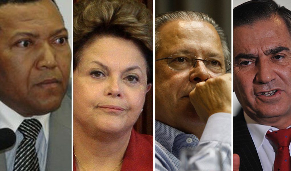 Exclusivo: Dadá investigou Dilma, Dirceu e Carvalho (Foto: Montagem/247) Exclusivo: Dadá investigou Dilma, Dirceu e Carvalho