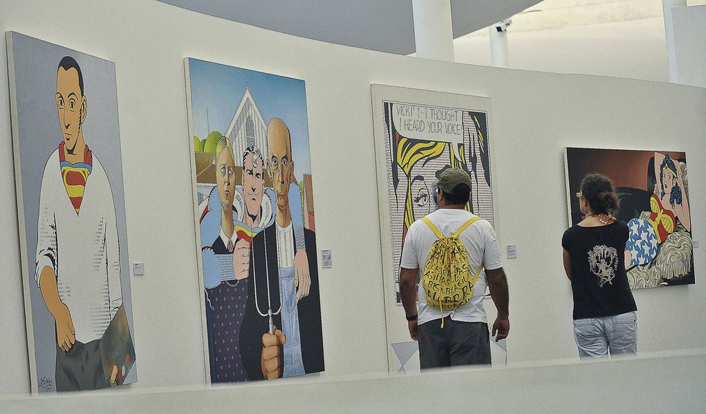Ziraldo na tela grande (Foto: Elza Fiuza/ABr) Ziraldo na tela grande