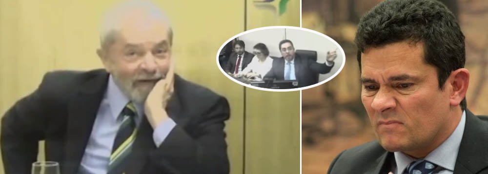 Depois de quase 60 dias preso, o ex-presidente Lula reapareceu sereno e bem humorado, enquanto seus algozes, do Poder Judiciário, mal sabiam como conduzir um processo ridículo, que apura se o Brasil comprou votos para sediar a Rio 2016; na fala, Lula lembrou que, quando ouviu o presidente do Comitê Olímpico Internacional, abrindo o envelope e falando "Rio de Janeiro", viveu um dos momentos mais emocionantes da sua vida (Foto: Aquiles Lins) Depois de quase 60 dias preso, o ex-presidente Lula reapareceu sereno e bem humorado, enquanto seus algozes, do Poder Judiciário, mal sabiam como conduzir um processo ridículo, que apura se o Brasil comprou votos para sediar a Rio 2016; na fala, Lula lembrou que, quando ouviu o presidente do Comitê Olímpico Internacional, abrindo o envelope e falando "Rio de Janeiro", viveu um dos momentos mais emocionantes da sua vida