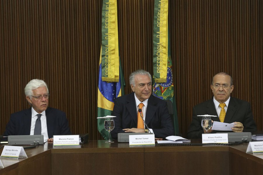 moreira temer padilha (Foto: Gustavo Conde) moreira temer padilha