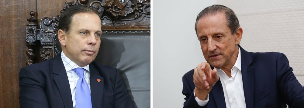 O Ibope divulgou ontem à noite pesquisa de intenção de votos em São Paulo para o governo e o senado federal; o índice de brancos e nulos chega a assustar: 40%; entre os candidatos, Doria lidera com 22% seguido por Paulo Skaf, com 15%; o cenário lembra a eleição para a prefeitura de São Paulo, quando Doria se elegeu perdendo para brancos e nulos (Foto: Gustavo Conde) O Ibope divulgou ontem à noite pesquisa de intenção de votos em São Paulo para o governo e o senado federal; o índice de brancos e nulos chega a assustar: 40%; entre os candidatos, Doria lidera com 22% seguido por Paulo Skaf, com 15%; o cenário lembra a eleição para a prefeitura de São Paulo, quando Doria se elegeu perdendo para brancos e nulos