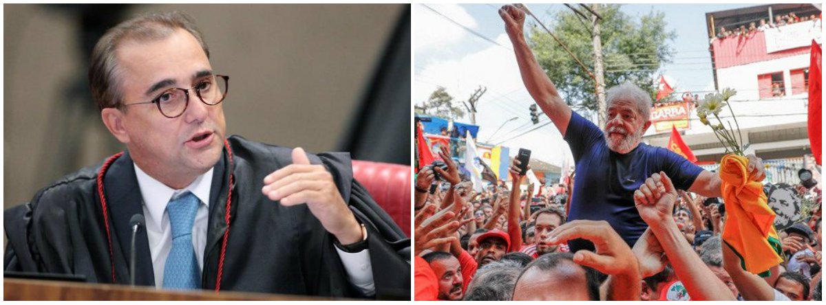 "O juiz do TSE, Admar Gonzaga, antecipou-se aos fatos e declarou-se contra o direito do Lula ser candidato na eleição de outubro", diz o colunista Jeferson Miola; no ano passado, o magistrado "foi denunciado em boletim de ocorrência na 1ª DP de Brasília por agressão à esposa, lembra; "O soberano atribuiu o olho roxo da esposa a um 'escorregão em enxaguante bucal'. Os xingamentos, as ofensas e agressões proferidas contra ela não passaram, na versão dele, de 'desentendimentos'" (Foto: Jeferson Miola) "O juiz do TSE, Admar Gonzaga, antecipou-se aos fatos e declarou-se contra o direito do Lula ser candidato na eleição de outubro", diz o colunista Jeferson Miola; no ano passado, o magistrado "foi denunciado em boletim de ocorrência na 1ª DP de Brasília por agressão à esposa, lembra; "O soberano atribuiu o olho roxo da esposa a um 'escorregão em enxaguante bucal'. Os xingamentos, as ofensas e agressões proferidas contra ela não passaram, na versão dele, de 'desentendimentos'"