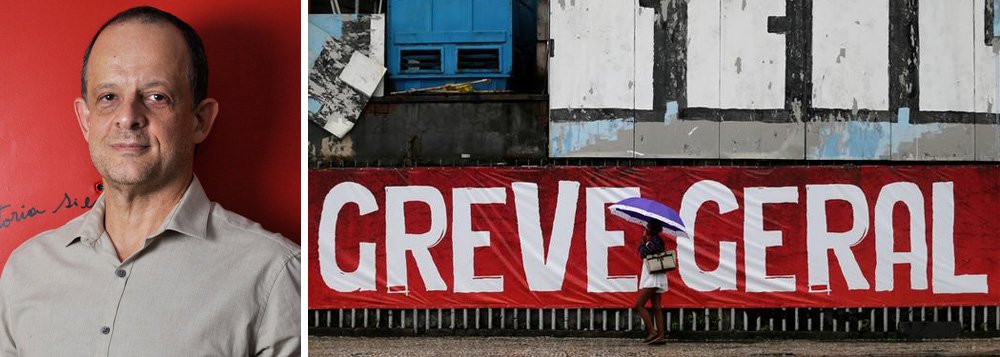 O jornalista e editor do Portal Opera Mundi, Breno Altman, avalia que a greve dos caminhoneiros é uma "janela de oportunidades" para a esquerda e que o momento exige união dos movimentos sociais; "Precisamos mobilizar com urgência uma greve geral para derrubar Temer e restabelecer a democracia no país"; afirma; assista entrevista à TV 247 (Foto: Lais Gouveia) O jornalista e editor do Portal Opera Mundi, Breno Altman, avalia que a greve dos caminhoneiros é uma "janela de oportunidades" para a esquerda e que o momento exige união dos movimentos sociais; "Precisamos mobilizar com urgência uma greve geral para derrubar Temer e restabelecer a democracia no país"; afirma; assista entrevista à TV 247