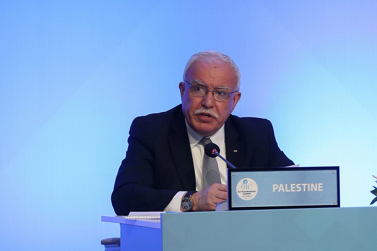 O ministro das Relações Exteriores palestino, Riyad al-Maliki, pediu a procuradores do Tribunal Penal Internacional (TPI) que iniciem uma investigação completa sobre acusações de abusos de direitos humanos cometidos por Israel em território palestino, dizendo que as provas são "incontestáveis"; Maliki disse que o pedido dará aos procuradores a autoridade para investigarem supostos crimes iniciados em 2014 e posteriores, incluindo as mortes ocorridas na semana passada durante protestos em Gaza (Foto: Paulo Emílio) O ministro das Relações Exteriores palestino, Riyad al-Maliki, pediu a procuradores do Tribunal Penal Internacional (TPI) que iniciem uma investigação completa sobre acusações de abusos de direitos humanos cometidos por Israel em território palestino, dizendo que as provas são "incontestáveis"; Maliki disse que o pedido dará aos procuradores a autoridade para investigarem supostos crimes iniciados em 2014 e posteriores, incluindo as mortes ocorridas na semana passada durante protestos em Gaza