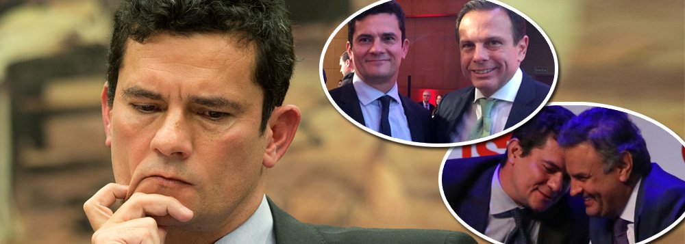 "Sérgio Moro abusou da arrogância, do cinismo e da ironia para negar seu pedido de afastamento, por suspeição, do julgamento da ação penal do ex-presidente Lula no caso do sítio de Atibaia", diz o colunista Jeferson Miola; "A defesa do Lula entende que é evidente a intimidade do Moro com os tucanos, a tribo político-partidária diretamente interessada em prejudicar Lula, para não dizer aniquilá-lo, inclusive fisicamente", diz; "Moro não precisa muito. Ele já traja o uniforme para desempenhar com êxito absoluto este papel: plumagem, bico, empáfia, cinismo, ódio e smoking" (Foto: Jeferson Miola) "Sérgio Moro abusou da arrogância, do cinismo e da ironia para negar seu pedido de afastamento, por suspeição, do julgamento da ação penal do ex-presidente Lula no caso do sítio de Atibaia", diz o colunista Jeferson Miola; "A defesa do Lula entende que é evidente a intimidade do Moro com os tucanos, a tribo político-partidária diretamente interessada em prejudicar Lula, para não dizer aniquilá-lo, inclusive fisicamente", diz; "Moro não precisa muito. Ele já traja o uniforme para desempenhar com êxito absoluto este papel: plumagem, bico, empáfia, cinismo, ódio e smoking"