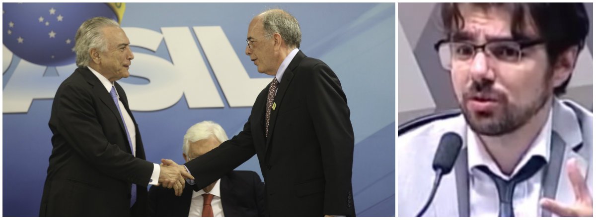 Existe o interesse dos acionistas que querem maximizar os lucros e existe o interesse nacional; para o economista Guilherme Mello, professor da Unicamp, a política adotada pela gestão de Pedro Parente, presidente da Petrobras trilha pela primeira opção; "Do ponto de vista do interesse nacional, é preciso reverter essa lógica privatista. Tanto na política de preços quanto na venda"; protesto de caminhoneiros entra no quarto dia nesta quinta-feira (24) e, segundo avalia o economista, se não houver uma solução negociada o país para nesta sexta-feira (25) (Foto: Leonardo Lucena) Existe o interesse dos acionistas que querem maximizar os lucros e existe o interesse nacional; para o economista Guilherme Mello, professor da Unicamp, a política adotada pela gestão de Pedro Parente, presidente da Petrobras trilha pela primeira opção; "Do ponto de vista do interesse nacional, é preciso reverter essa lógica privatista. Tanto na política de preços quanto na venda"; protesto de caminhoneiros entra no quarto dia nesta quinta-feira (24) e, segundo avalia o economista, se não houver uma solução negociada o país para nesta sexta-feira (25)