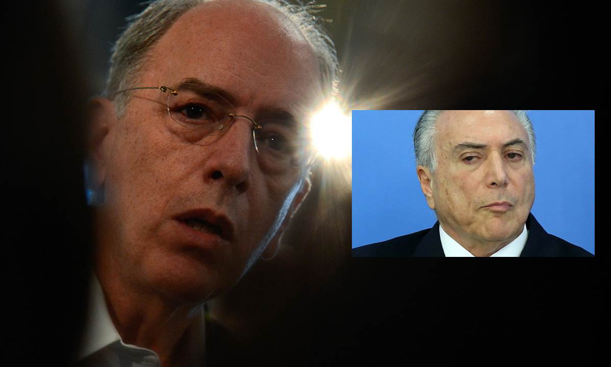 Pedro Parente e Michel Temer (Foto: Leonardo Attuch) Pedro Parente e Michel Temer