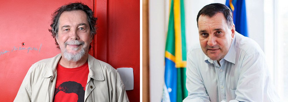 Acioli Cancelier de Olivo, irmão do ex-reitor da Universidade Federal de Santa Catarina (UFSC) Luiz Carlos Cancellier, relata os últimos momentos que passou ao lado de 'Cao' e todo o achincalhamento público que o levou ao suicídio; "A Polícia Federal é responsável pela morte do meu irmão", condena; assista à íntegra (Foto: Lais Gouveia) Acioli Cancelier de Olivo, irmão do ex-reitor da Universidade Federal de Santa Catarina (UFSC) Luiz Carlos Cancellier, relata os últimos momentos que passou ao lado de 'Cao' e todo o achincalhamento público que o levou ao suicídio; "A Polícia Federal é responsável pela morte do meu irmão", condena; assista à íntegra