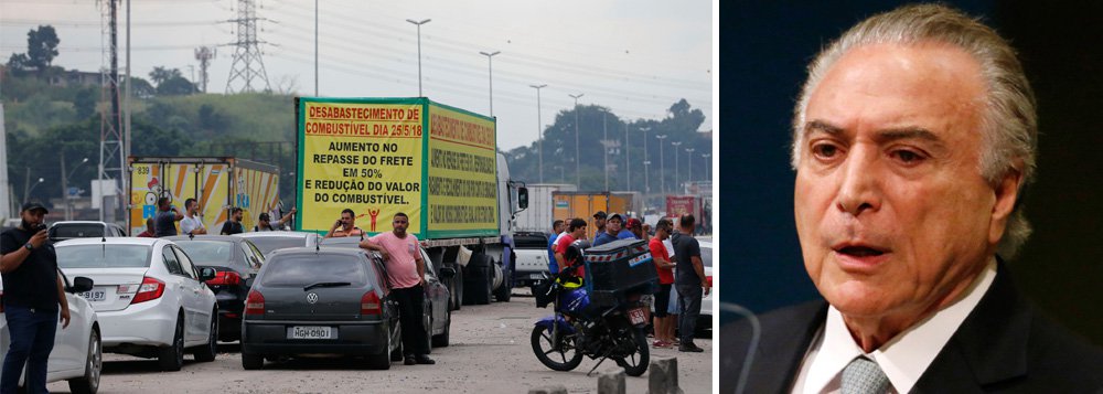 Fracassou tentativa do governo de interromper a greve dos caminhoneiros; não houve acordo reunião na reunião de ontem à noite entre ministros e a Abcam (Associação Brasileira de Caminhoneiros); a greve continua pelo menos até sexta-feira, segundo as lideranças do movimento; acuado, Temer convocou reunião de emergência de seus ministros para hoje às 8h45 no Planalto. (Foto: Mauro Lopes) Fracassou tentativa do governo de interromper a greve dos caminhoneiros; não houve acordo reunião na reunião de ontem à noite entre ministros e a Abcam (Associação Brasileira de Caminhoneiros); a greve continua pelo menos até sexta-feira, segundo as lideranças do movimento; acuado, Temer convocou reunião de emergência de seus ministros para hoje às 8h45 no Planalto.