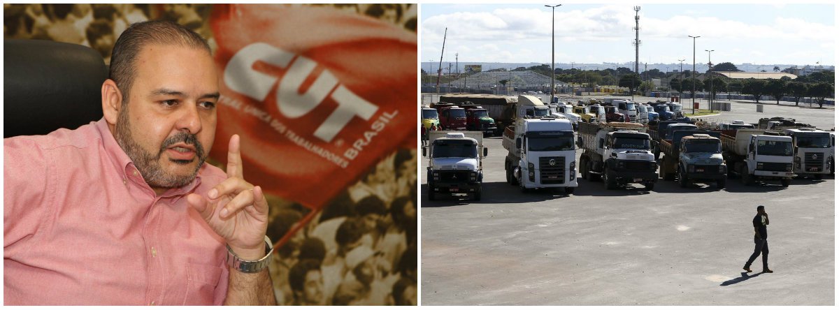 Presidente da CUT, Vagner Freitas afirma que "a população precisa apoiar este movimento que não é somente contra o reajuste dos combustíveis, é contra a privatização da Petrobras. O governo está utilizando esses aumentos para defender a venda da estatal" (Foto: Leonardo Lucena) Presidente da CUT, Vagner Freitas afirma que "a população precisa apoiar este movimento que não é somente contra o reajuste dos combustíveis, é contra a privatização da Petrobras. O governo está utilizando esses aumentos para defender a venda da estatal"