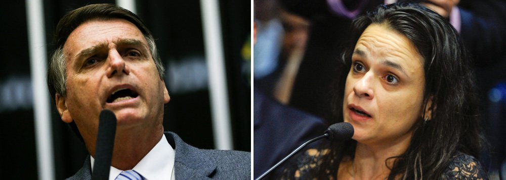 O otimismo tomou conta do PSL com a possibilidade da chapa puro-sangue entre Jair Bolsonaro e Janaína Paschoal, informa Mauricio Lima, no site da Veja; "Não se sabe ainda se a jurista aceitará a cadeira, mas uma coisa é fato: o partido não vai perder a oportunidade de capitalizar em cima dela. Deputada federal, senadora, governadora e agora vice-presidente. De um tudo seu nome já foi ventilado" (Foto: Paulo Emílio) O otimismo tomou conta do PSL com a possibilidade da chapa puro-sangue entre Jair Bolsonaro e Janaína Paschoal, informa Mauricio Lima, no site da Veja; "Não se sabe ainda se a jurista aceitará a cadeira, mas uma coisa é fato: o partido não vai perder a oportunidade de capitalizar em cima dela. Deputada federal, senadora, governadora e agora vice-presidente. De um tudo seu nome já foi ventilado"