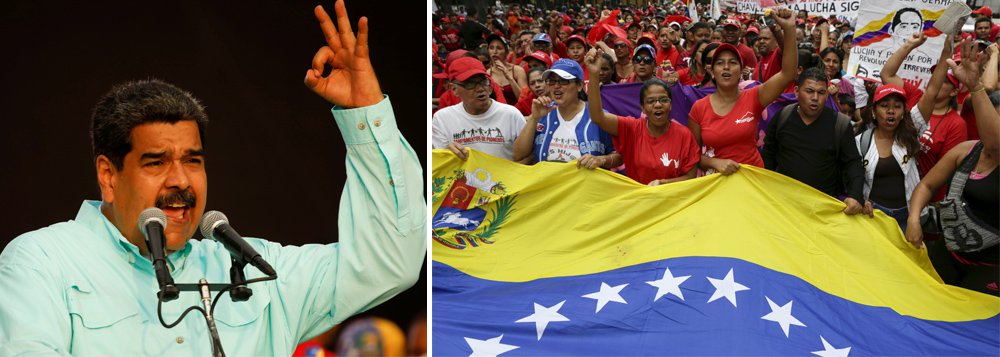 "Contra uma oposição divida na busca pelo voto dos descontentes, Maduro dispõe da força política da máquina chavista, que desde as 5 da manhã de hoje mobiliza eleitores para tomar o caminho das urnas," escreve Paulo Moreira Leite, articulista do 247, que se encontra em Caracas para cobrir a campanha presidencial. Em entrevista ao 247, o ministro das Comunas Aristóbulo Istúrtiz diz que "teremos 14 800 unidades de batalha com mapas eleitorais, lideres, chefes de quadra e chefes de rua para conversar com os eleitores, casa a casa". (Foto: Paulo Moreira Leite) "Contra uma oposição divida na busca pelo voto dos descontentes, Maduro dispõe da força política da máquina chavista, que desde as 5 da manhã de hoje mobiliza eleitores para tomar o caminho das urnas," escreve Paulo Moreira Leite, articulista do 247, que se encontra em Caracas para cobrir a campanha presidencial. Em entrevista ao 247, o ministro das Comunas Aristóbulo Istúrtiz diz que "teremos 14 800 unidades de batalha com mapas eleitorais, lideres, chefes de quadra e chefes de rua para conversar com os eleitores, casa a casa".