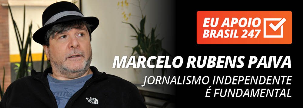 O jornalista, escritor e dramaturgo Marcelo Rubens Paiva apoia a campanha de assinaturas solidárias do Brasil 247. "Viva o jornalismo livre, viva o jornalismo independente. É fundamental para a democracia brasileira que existam meios e grupos trabalhando para o jornalismo independente", diz ele, em seu vídeo de apoio; assista (Foto: Gisele Federicce) O jornalista, escritor e dramaturgo Marcelo Rubens Paiva apoia a campanha de assinaturas solidárias do Brasil 247. "Viva o jornalismo livre, viva o jornalismo independente. É fundamental para a democracia brasileira que existam meios e grupos trabalhando para o jornalismo independente", diz ele, em seu vídeo de apoio; assista