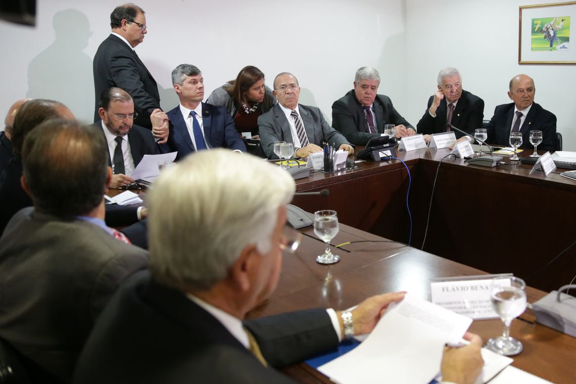 reunião caminhoneiros (Foto: Gisele Federicce) reunião caminhoneiros