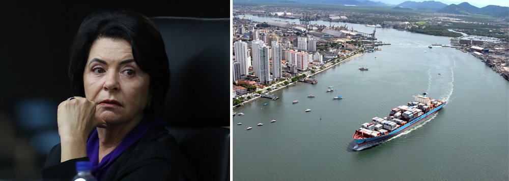 A ministra do TCU Ana Arraes vai pedir a anulação da prorrogação do contrato da operadora Libra no Porto de Santos; Libra está no foco da investigação que envolve Michel Temer pela suspeita do recebimento de propina por meio da edição, no ano passado, do chamado Decreto dos Portos, que beneficiou empresas ligadas ao setor; em seu voto, a ministra afirma não ter dúvidas que as irregularidades investigadas justificam a saída imediata da empresa do Porto de Santos; TCU pautou o julgamento do caso para esta quarta-feira (23) (Foto: Paulo Emílio) A ministra do TCU Ana Arraes vai pedir a anulação da prorrogação do contrato da operadora Libra no Porto de Santos; Libra está no foco da investigação que envolve Michel Temer pela suspeita do recebimento de propina por meio da edição, no ano passado, do chamado Decreto dos Portos, que beneficiou empresas ligadas ao setor; em seu voto, a ministra afirma não ter dúvidas que as irregularidades investigadas justificam a saída imediata da empresa do Porto de Santos; TCU pautou o julgamento do caso para esta quarta-feira (23)
