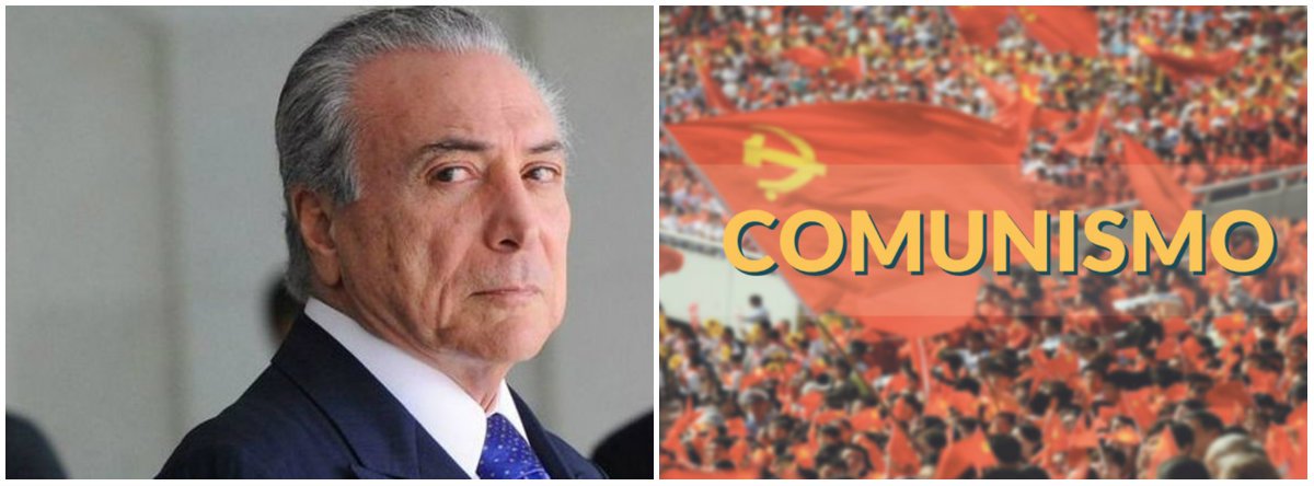 Tudo que você não gostar, pode chamar de comunista. Tudo que não der certo, a culpa é de algum russo ou russa em Moscou. Os comunistas que nunca estiveram no poder, mas que estão aí pela lógica de que se você bateu panela, a culpa é sua e você coloca a mesma em quem você quiser (Foto: Igor Santos) Tudo que você não gostar, pode chamar de comunista. Tudo que não der certo, a culpa é de algum russo ou russa em Moscou. Os comunistas que nunca estiveram no poder, mas que estão aí pela lógica de que se você bateu panela, a culpa é sua e você coloca a mesma em quem você quiser