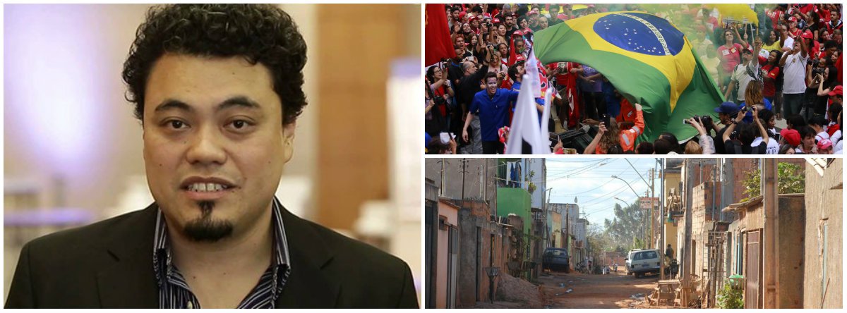 Jornalista Leonardo Sakamoto ironiza, dizendo que "seguimos repetindo um belo conto de fadas, que ensina que todos podem chegar lá. Depende apenas de cada um. Basta apenas 'estudar por conta própria', 'trabalhar duro' e 'confiar em Deus'". "Por isso, se não conseguir, a culpa é sua.." (Foto: Leonardo Lucena) Jornalista Leonardo Sakamoto ironiza, dizendo que "seguimos repetindo um belo conto de fadas, que ensina que todos podem chegar lá. Depende apenas de cada um. Basta apenas 'estudar por conta própria', 'trabalhar duro' e 'confiar em Deus'". "Por isso, se não conseguir, a culpa é sua.."