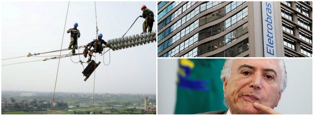 Trabalhadores do Sistema Eletrobras estão correndo risco de vida para manter as linhas de transmissão de energia funcionando no País e evitar um novo apagão; segundo a CUT, a categoria responsabiliza a "política de privatização de Temer" e a atual gestão da Eletrobras pela "precarização das condições de trabalho e pelo sucateamento da estatal" (Foto: Leonardo Lucena) Trabalhadores do Sistema Eletrobras estão correndo risco de vida para manter as linhas de transmissão de energia funcionando no País e evitar um novo apagão; segundo a CUT, a categoria responsabiliza a "política de privatização de Temer" e a atual gestão da Eletrobras pela "precarização das condições de trabalho e pelo sucateamento da estatal"