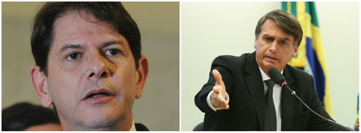 O ex-governador do Ceará Cid Gomes (PDT), irmão do presidenciável Ciro Gomes, avaliou que o pré-candidato Jair Bolsonaro (PSL) "é mais fácil de derrotar, ele vai explodir de rejeição. Mas com o Alckmin teríamos mais condições de diálogo"; segundo o pedetista, "quem atrapalha o Alckmin, nosso candidato preferido para enfrentar no segundo turno, é o Fernando Henrique Cardoso, que deveria vestir o pijama" (Foto: Leonardo Lucena) O ex-governador do Ceará Cid Gomes (PDT), irmão do presidenciável Ciro Gomes, avaliou que o pré-candidato Jair Bolsonaro (PSL) "é mais fácil de derrotar, ele vai explodir de rejeição. Mas com o Alckmin teríamos mais condições de diálogo"; segundo o pedetista, "quem atrapalha o Alckmin, nosso candidato preferido para enfrentar no segundo turno, é o Fernando Henrique Cardoso, que deveria vestir o pijama"