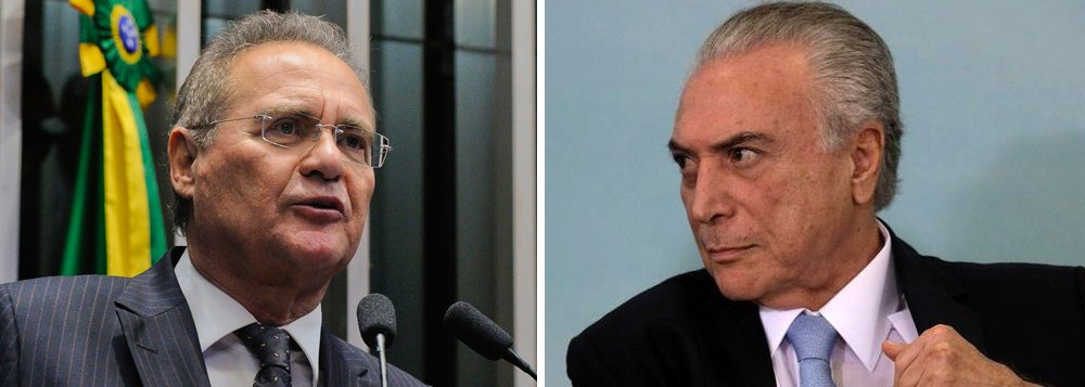 O senador Renan Calheiros (MDB) cobrou que Temer divulgue os nomes de pessoas e empresas beneficiadas por renúncia fiscal, ‘para que o brasileiro saiba com quem ele está contribuindo’; Calheiros também disse que o presidente “teme” abrir o próprio sigilo bancário, assim como teme ser alvo da terceira denúncia da Procuradoria Geral da República (Foto: Voney Malta) O senador Renan Calheiros (MDB) cobrou que Temer divulgue os nomes de pessoas e empresas beneficiadas por renúncia fiscal, ‘para que o brasileiro saiba com quem ele está contribuindo’; Calheiros também disse que o presidente “teme” abrir o próprio sigilo bancário, assim como teme ser alvo da terceira denúncia da Procuradoria Geral da República