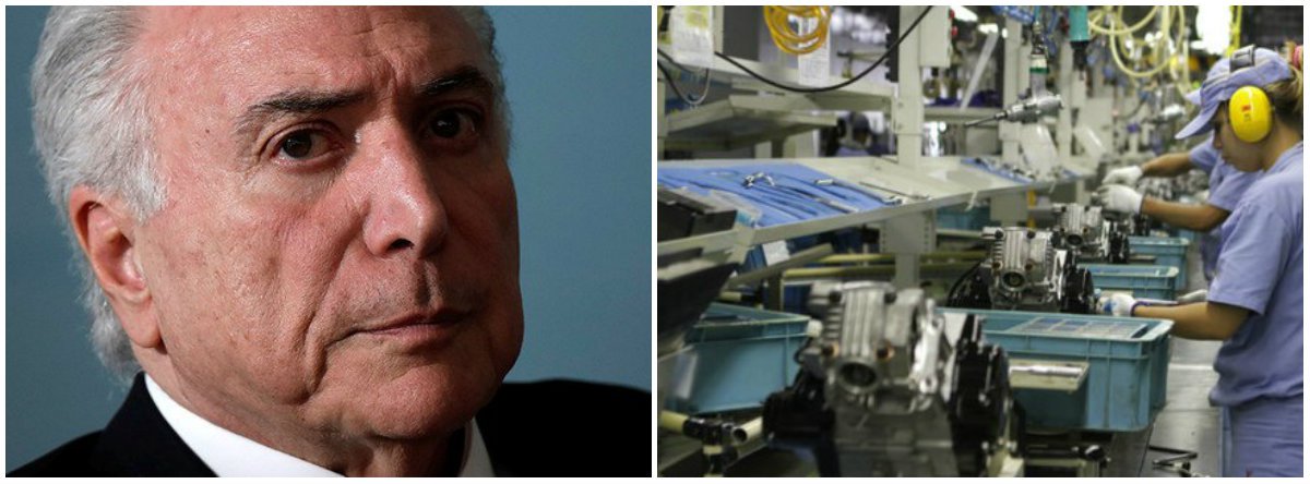 A produção industrial brasileira registrou queda de 0,1% em março na comparação com o mês anterior, informou o Instituto Brasileiro de Geografia e Estatística IBGE) ; na comparação com o mesmo mês do ano anterior, a produção subiu 1,3% (Foto: Paulo Emílio) A produção industrial brasileira registrou queda de 0,1% em março na comparação com o mês anterior, informou o Instituto Brasileiro de Geografia e Estatística IBGE) ; na comparação com o mesmo mês do ano anterior, a produção subiu 1,3%