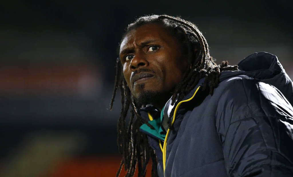 Britain Football Soccer - Nigeria v Senegal - International Friendly - The Hive, Barnet, London, England - 23/3/17 Senegal coach Aliou Cisse Action Images via Reuters / Peter Cziborra Livepic (Foto: Leonardo Lucena) Britain Football Soccer - Nigeria v Senegal - International Friendly - The Hive, Barnet, London, England - 23/3/17 Senegal coach Aliou Cisse Action Images via Reuters / Peter Cziborra Livepic