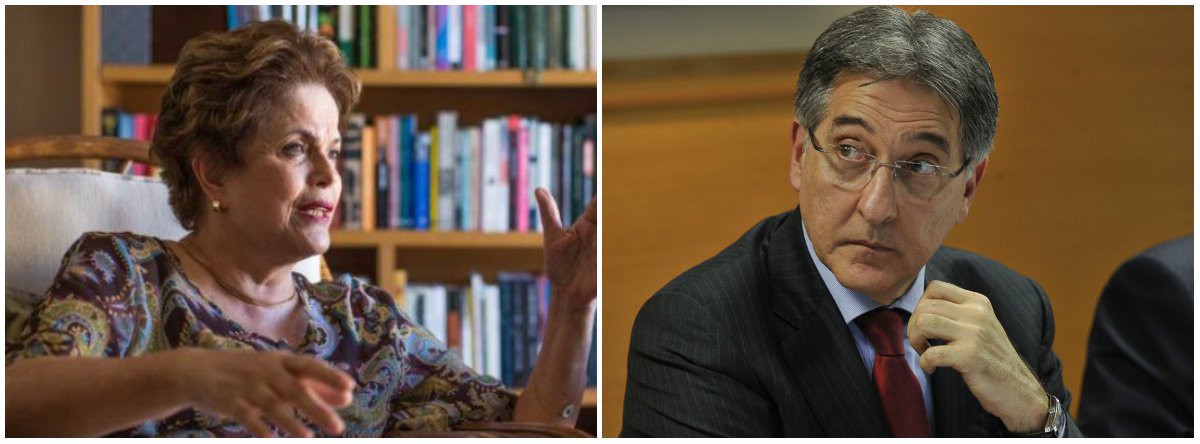 Segundo a presidente deposta pelo golpe, Dilma Rousseff, tucanos de Minas, estado governado por Fernando Pimentel, "sabotam e bloqueiam" as iniciativas contra a crise "herdada dos governos Aécio e Anastasia"; Dilma citou "o deputado aecista Gustavo Valadares", que foi à justiça para proibir o executivo estadual de contrair um empréstimo de R$ 3 bilhões; "O povo mineiro vai mostrar que sabe muito bem quem defende seus interesses e quem desrespeita a democracia" (Foto: Leonardo Lucena) Segundo a presidente deposta pelo golpe, Dilma Rousseff, tucanos de Minas, estado governado por Fernando Pimentel, "sabotam e bloqueiam" as iniciativas contra a crise "herdada dos governos Aécio e Anastasia"; Dilma citou "o deputado aecista Gustavo Valadares", que foi à justiça para proibir o executivo estadual de contrair um empréstimo de R$ 3 bilhões; "O povo mineiro vai mostrar que sabe muito bem quem defende seus interesses e quem desrespeita a democracia"