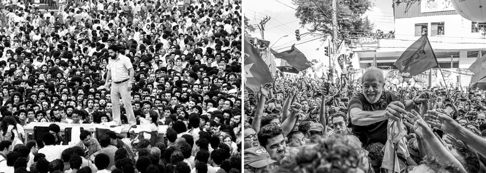 "Lula, evidenciando mais uma vez a sua grandeza, nos deixou, em seu derradeiro discurso, as palavras necessárias para alimentar a nossa anima, a nossa alma, a nossa luta", diz o colunista Lula Miranda; "Eles capturaram o nosso maior comandante, e apostam no nosso abatimento, no nosso desalento. Mas não nos deixaremos abater. Agora, a partir de hoje, todos somos LULA! A semente está lançada em terra fértil. Pode-se encarcerar um homem inocente, é fato. Triste fato. Mas é impossível aprisionar e interditar as suas idéias. Portanto... Lula está LIVRE!" (Foto: Lula Miranda) "Lula, evidenciando mais uma vez a sua grandeza, nos deixou, em seu derradeiro discurso, as palavras necessárias para alimentar a nossa anima, a nossa alma, a nossa luta", diz o colunista Lula Miranda; "Eles capturaram o nosso maior comandante, e apostam no nosso abatimento, no nosso desalento. Mas não nos deixaremos abater. Agora, a partir de hoje, todos somos LULA! A semente está lançada em terra fértil. Pode-se encarcerar um homem inocente, é fato. Triste fato. Mas é impossível aprisionar e interditar as suas idéias. Portanto... Lula está LIVRE!"