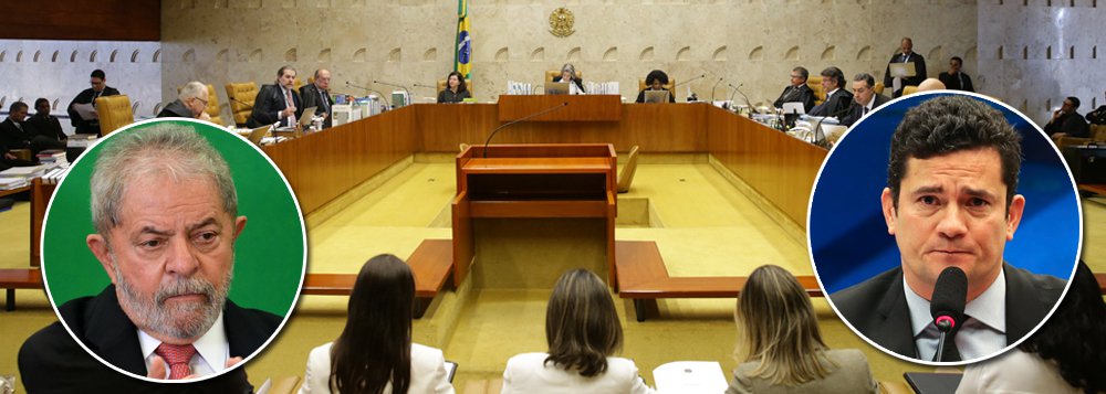Por 6 votos a 5, o STF decidiu nesta quinta-feira (14) impedir a decretação de conduções coercitivas para levar investigados e réus a interrogatório policial ou judicial em todo o país; a medida foi amplamente utilizada pelo juiz Sérgio Moro na operação Lava Jato, inclusive conta o ex-presidente Lula em março de 2016 (Foto: Aquiles Lins) Por 6 votos a 5, o STF decidiu nesta quinta-feira (14) impedir a decretação de conduções coercitivas para levar investigados e réus a interrogatório policial ou judicial em todo o país; a medida foi amplamente utilizada pelo juiz Sérgio Moro na operação Lava Jato, inclusive conta o ex-presidente Lula em março de 2016