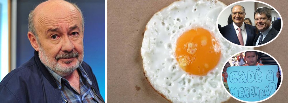 "Esta notícia você não vai encontrar nas manchetes, mas deveria: tem um município em São Paulo, o mais rico estado brasileiro, também conhecido como Tucanistão, onde um ovo comprado para a merenda escolar custa R$ 12,15. Isso mesmo, é o preço de cada ovo, não de uma dúzia", diz o jornalista Ricardo Kotscho nesta quinta-feira, 10, em seu blog; segundo Kotscho, o superfaturamento estratosférico ocorre no município de Tietê, terra natal de Michel Temer, e que é governado pelo prefeito Vlamir de Sandei, do PSDB (Foto: Aquiles Lins) "Esta notícia você não vai encontrar nas manchetes, mas deveria: tem um município em São Paulo, o mais rico estado brasileiro, também conhecido como Tucanistão, onde um ovo comprado para a merenda escolar custa R$ 12,15. Isso mesmo, é o preço de cada ovo, não de uma dúzia", diz o jornalista Ricardo Kotscho nesta quinta-feira, 10, em seu blog; segundo Kotscho, o superfaturamento estratosférico ocorre no município de Tietê, terra natal de Michel Temer, e que é governado pelo prefeito Vlamir de Sandei, do PSDB
