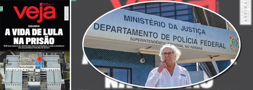 A juíza Carolina Lebbos, responsável pelas condições da prisão de Lula em Curitiba, ficou conhecida por negar, mesmo contra a Lei das Execuções Penais, o direito a visitas ao ex-presidente. Os casos mais escandalosos foram os do médico de Lula, do prêmio Nobel da Paz e do frei Leonardo Boff, cuja foto sentado à soleira da sede da PF correu o mundo. Tão rigorosa, a juíza-carcereira permitiu que a revista Veja tivesse acesso à sede da PF para uma reportagem que tem como única intenção prejudicar novamente a imagem do ex-presidente. Mesmo regiamente recompensada pelo governo Temer, o grupo empresarial da revista, controlado pela família Civita, está ameaçado de quebrar (Foto: Mauro Lopes) A juíza Carolina Lebbos, responsável pelas condições da prisão de Lula em Curitiba, ficou conhecida por negar, mesmo contra a Lei das Execuções Penais, o direito a visitas ao ex-presidente. Os casos mais escandalosos foram os do médico de Lula, do prêmio Nobel da Paz e do frei Leonardo Boff, cuja foto sentado à soleira da sede da PF correu o mundo. Tão rigorosa, a juíza-carcereira permitiu que a revista Veja tivesse acesso à sede da PF para uma reportagem que tem como única intenção prejudicar novamente a imagem do ex-presidente. Mesmo regiamente recompensada pelo governo Temer, o grupo empresarial da revista, controlado pela família Civita, está ameaçado de quebrar