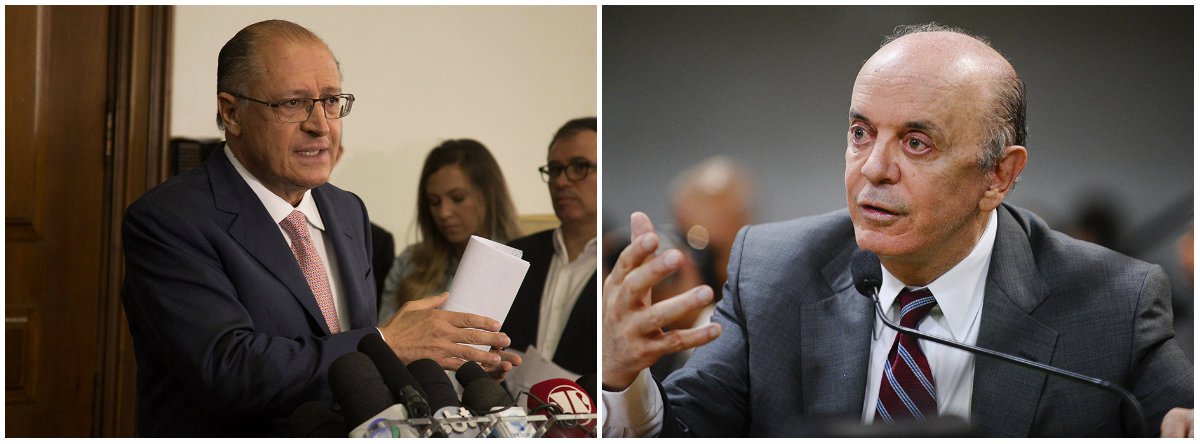 O governo de São Paulo, comandado atualmente por Márcio França, pois Geraldo Alckmin deixou o cargo para se dedicar à pré-campanha presidencial, gastará R$ 85 mil para homenagear o senador José Serra (PSDB) com um retrato do tucano na galeria dos ex-governadores de São Paulo; a contratação da obra foi feita sem a realização de uma licitação, segundo o Diário Oficial do estado (Foto: Leonardo Lucena) O governo de São Paulo, comandado atualmente por Márcio França, pois Geraldo Alckmin deixou o cargo para se dedicar à pré-campanha presidencial, gastará R$ 85 mil para homenagear o senador José Serra (PSDB) com um retrato do tucano na galeria dos ex-governadores de São Paulo; a contratação da obra foi feita sem a realização de uma licitação, segundo o Diário Oficial do estado