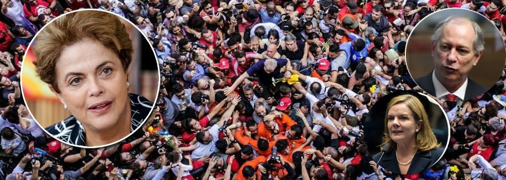Nova arbitrariedade contra o ex-presidente Lula; a juíza Carolina Lebbos negou nesta tarde os pedidos de visita ao ex-presidente, entre eles o da presidente legítima Dilma Rousseff; magistrada também não autorizou a ida de uma comissão de deputados para vistoriar a Superintendência da PF em Curitiba, onde Lula é mantido como preso político há 16 dias; para Carolina, "o alargamento das possibilidades de visitas a um detento, ante as necessidades logísticas demandadas, poderia prejudicar as medidas necessárias à garantia do direito de visitação dos demais"; presidenciável Ciro Gomes (PDT) e o presidente de seu partido, o ex-ministro Carlos Lupi, também tiveram negados os pedidos de visita (Foto: Aquiles Lins) Nova arbitrariedade contra o ex-presidente Lula; a juíza Carolina Lebbos negou nesta tarde os pedidos de visita ao ex-presidente, entre eles o da presidente legítima Dilma Rousseff; magistrada também não autorizou a ida de uma comissão de deputados para vistoriar a Superintendência da PF em Curitiba, onde Lula é mantido como preso político há 16 dias; para Carolina, "o alargamento das possibilidades de visitas a um detento, ante as necessidades logísticas demandadas, poderia prejudicar as medidas necessárias à garantia do direito de visitação dos demais"; presidenciável Ciro Gomes (PDT) e o presidente de seu partido, o ex-ministro Carlos Lupi, também tiveram negados os pedidos de visita
