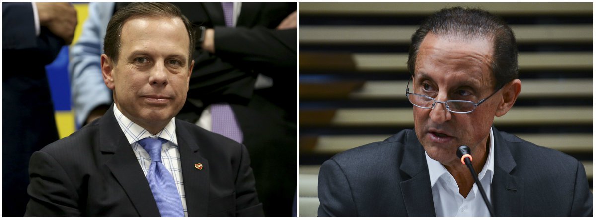 A Paraná Pesquisas afirma que João Doria (PSDB) lidera a disputa pelo governo de São Paulo, com 31,8%, seguido de Paulo Skaf (MDB), que tem 20,4%; o atual governador de SP, Márcio França (PSB), está em terceiro lugar com 7% das intenções de voto; Luiz Marinho (PT) tem 5,1%, na quarta posição (Foto: Leonardo Lucena) A Paraná Pesquisas afirma que João Doria (PSDB) lidera a disputa pelo governo de São Paulo, com 31,8%, seguido de Paulo Skaf (MDB), que tem 20,4%; o atual governador de SP, Márcio França (PSB), está em terceiro lugar com 7% das intenções de voto; Luiz Marinho (PT) tem 5,1%, na quarta posição