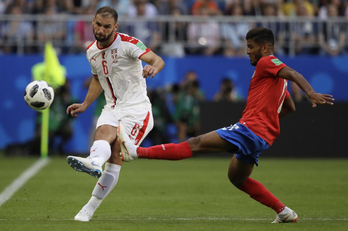 Sérvia vence a Costa Rica por 1x0 na primeira fase da copa do Mundo na Rússia (Foto: Paulo Emílio) Sérvia vence a Costa Rica por 1x0 na primeira fase da copa do Mundo na Rússia