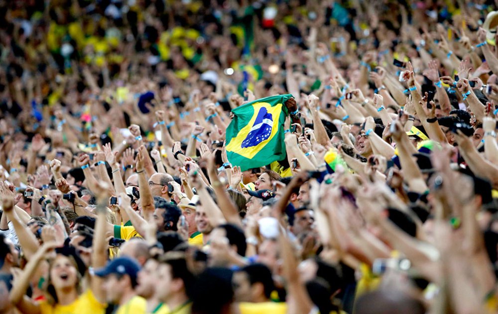 torcida brasil (Foto: Paulo Emílio) torcida brasil