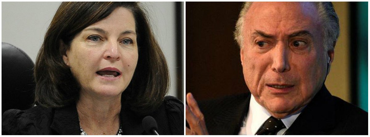 A procuradora-geral da República, Raquel Dodge, pediu a prorrogação por 60 dias das investigações de um inquérito instaurado no âmbito da delação da Odebrecht contra o Michel Temer e os ministros da Casa Civil, Eliseu Padilha (MDB), e de Minas e Energia, Moreira Franco (MDB); delatores da empreiteira haviam dito que foram repassados R$ 10 milhões em doações ilícitas para campanhas do MDB em troca de favorecimento da empresa (Foto: Leonardo Lucena) A procuradora-geral da República, Raquel Dodge, pediu a prorrogação por 60 dias das investigações de um inquérito instaurado no âmbito da delação da Odebrecht contra o Michel Temer e os ministros da Casa Civil, Eliseu Padilha (MDB), e de Minas e Energia, Moreira Franco (MDB); delatores da empreiteira haviam dito que foram repassados R$ 10 milhões em doações ilícitas para campanhas do MDB em troca de favorecimento da empresa