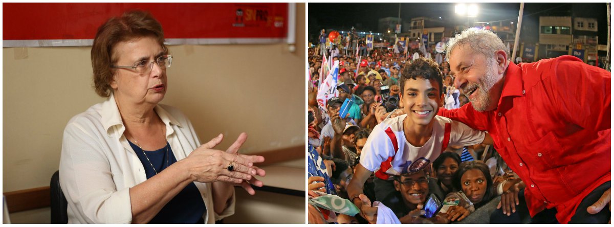 “HOJE TEM BRASIL Quando o Presidente Lula está em campo ele desequilibra qualquer jogo. Vamos rever uma goleada histórica? Lula do PT 6 X 0 Alckmin do PSDB”, afirmou a deputada federal Margarida Salomão (PT-MG) (Foto: Leonardo Lucena) “HOJE TEM BRASIL Quando o Presidente Lula está em campo ele desequilibra qualquer jogo. Vamos rever uma goleada histórica? Lula do PT 6 X 0 Alckmin do PSDB”, afirmou a deputada federal Margarida Salomão (PT-MG)
