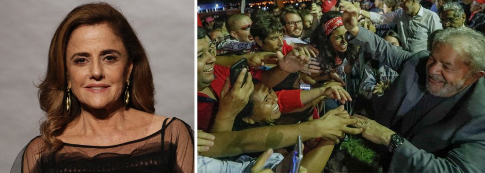 A atriz Marieta Severo disse que ficou muito triste com a prisão de Lula, que, segundo ela, foi "armada juridicamente"; "É evidente que não há prova suficiente. Independentemente dos erros, não vão acabar com a semente que o Lula plantou", afirma; para ela, "não deixar visitarem Lula na prisão faz parte do jogo em relação à próxima eleição. É a lama. Nos anos Lula, tinha a sensação de que alguém estava fazendo algo para diminuir a desigualdade social" (Foto: Paulo Emílio) A atriz Marieta Severo disse que ficou muito triste com a prisão de Lula, que, segundo ela, foi "armada juridicamente"; "É evidente que não há prova suficiente. Independentemente dos erros, não vão acabar com a semente que o Lula plantou", afirma; para ela, "não deixar visitarem Lula na prisão faz parte do jogo em relação à próxima eleição. É a lama. Nos anos Lula, tinha a sensação de que alguém estava fazendo algo para diminuir a desigualdade social"