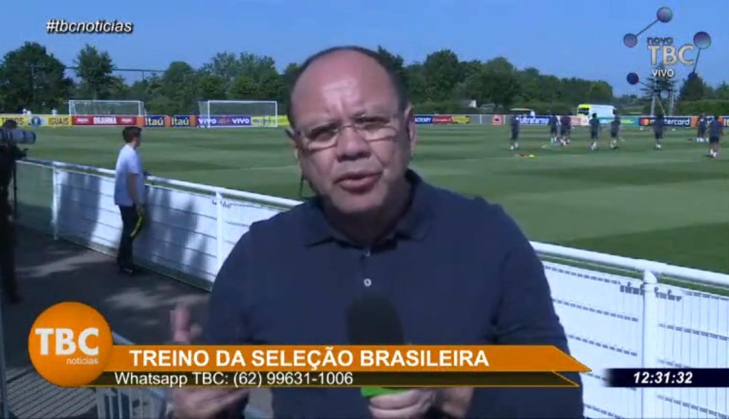Material produzido pela nova TV Brasil Central (TBC), da delegação da seleção brasileira na Copa do Mundo na Rússia, ganhou crédito da apresentadora do Jornal da Cultura, Joyce Ribeiro, e foi destaque em rede nacional; o jornal é exibido de segunda a sábado, às 21h15, na TV Cultura; o comentarista esportivo Cid Ramos e o repórter cinematográfico Weuler Gomes estão em Sochi, na Rússia, onde acompanham a seleção da brasileira para o Mundial (Foto: José Barbacena) Material produzido pela nova TV Brasil Central (TBC), da delegação da seleção brasileira na Copa do Mundo na Rússia, ganhou crédito da apresentadora do Jornal da Cultura, Joyce Ribeiro, e foi destaque em rede nacional; o jornal é exibido de segunda a sábado, às 21h15, na TV Cultura; o comentarista esportivo Cid Ramos e o repórter cinematográfico Weuler Gomes estão em Sochi, na Rússia, onde acompanham a seleção da brasileira para o Mundial
