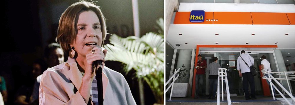Maria Alice Setúbal, herdeira e bilionária acionista do Banco Itaú Unibanco, que apoiou o golpe de Estado em 2016, escreveu artigo defendendo um "pacto pela democracia"; na "democracia" defendida por ela não cabem os ex-presidentes Dilma e Lula; patrocinadora de Marina Silva há anos, a herdeira investe em algumas ações sociais enquanto seu banco teve mais de R$ 6 bilhões de lucro apenas no primeiro trimestre (Foto: Mauro Lopes) Maria Alice Setúbal, herdeira e bilionária acionista do Banco Itaú Unibanco, que apoiou o golpe de Estado em 2016, escreveu artigo defendendo um "pacto pela democracia"; na "democracia" defendida por ela não cabem os ex-presidentes Dilma e Lula; patrocinadora de Marina Silva há anos, a herdeira investe em algumas ações sociais enquanto seu banco teve mais de R$ 6 bilhões de lucro apenas no primeiro trimestre