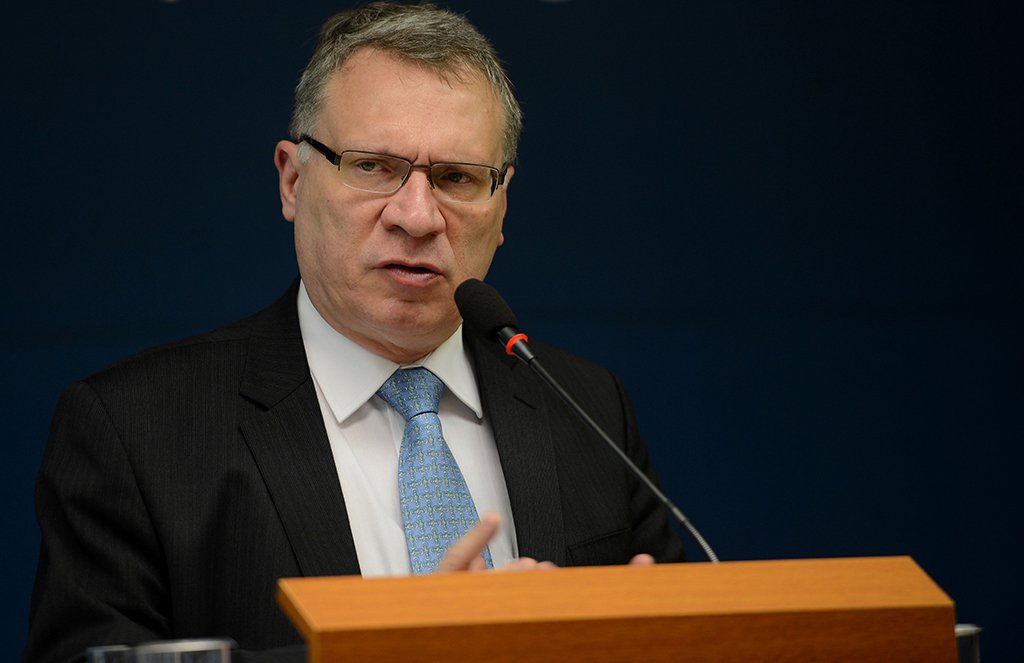 Brasília - O ministro da Justiça, Eugênio Aragão, durante divulgação do relatório sobre refúgio no Brasil (Elza Fiuza /Agência Brasil) (Foto: Leonardo Lucena) Brasília - O ministro da Justiça, Eugênio Aragão, durante divulgação do relatório sobre refúgio no Brasil (Elza Fiuza /Agência Brasil)