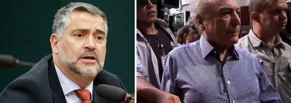 Deputado Paulo Pimenta, líder do PT na Câmara, criticou a aparição de Michel Temer na região do Largo Paysandu, no centro de São Paulo, onde ocorreu o desabamento e incêndio do Edifício Wilton Paes de Almeida; "Eu fico me perguntando, o que um corrupto odiado pelo povo foi fazer no local da tragédia em SP? #ForaTemer!!", questionou Pimenta pelo Twitter, ao compartilhar vídeo que mostra Temer sendo escorraçado pela população e saindo às pressas do local do acidente (Foto: Aquiles Lins) Deputado Paulo Pimenta, líder do PT na Câmara, criticou a aparição de Michel Temer na região do Largo Paysandu, no centro de São Paulo, onde ocorreu o desabamento e incêndio do Edifício Wilton Paes de Almeida; "Eu fico me perguntando, o que um corrupto odiado pelo povo foi fazer no local da tragédia em SP? #ForaTemer!!", questionou Pimenta pelo Twitter, ao compartilhar vídeo que mostra Temer sendo escorraçado pela população e saindo às pressas do local do acidente