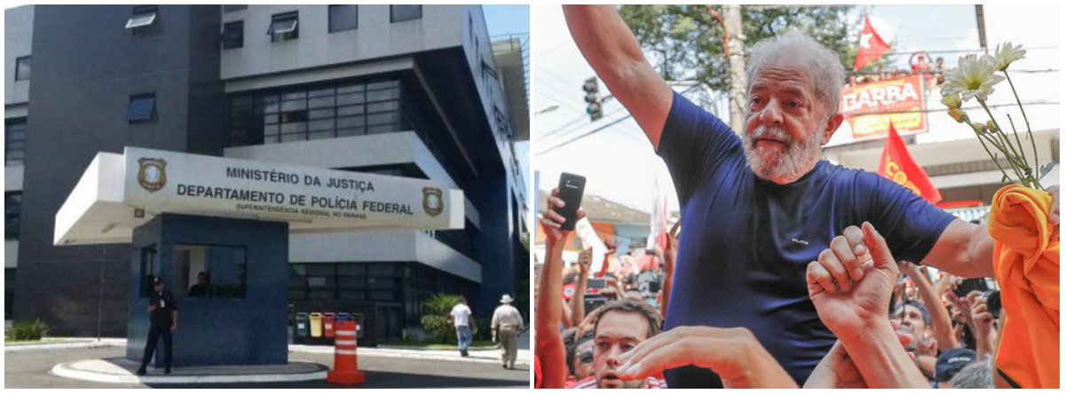 A Superintendência da PF de Curitiba pediu à Justiça a transferência do ex-presidente Lula para "um estabelecimento prisional adequado para o cumprimento da pena imposta"; em ofício "urgente" endereçado à juíza Carolina Lebbos, policiais dizem que os transtornos causados pela presença do ex-presidente na carceragem da PF são inúmeros e os gastos para mantê-lo, muito altos (Foto: Leonardo Lucena) A Superintendência da PF de Curitiba pediu à Justiça a transferência do ex-presidente Lula para "um estabelecimento prisional adequado para o cumprimento da pena imposta"; em ofício "urgente" endereçado à juíza Carolina Lebbos, policiais dizem que os transtornos causados pela presença do ex-presidente na carceragem da PF são inúmeros e os gastos para mantê-lo, muito altos
