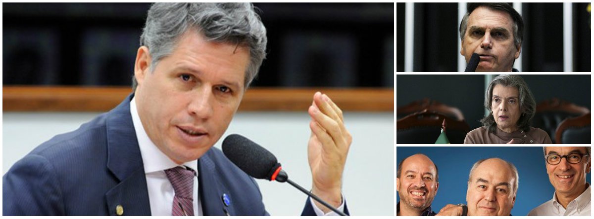 Depois de citar os tiros contra a caravana do ex-presidente Lula, contra o acampamento em favor dele e o assassinato da ex-vereadora do Rio Marielle Franco (Psol), o deputado Paulo Teixeira (PT-SP) avalia que a "violência política está crescendo no Brasil"; "A responsabilidade por essa violência é do Bolsonaro, que propaga ódio, da Rede Globo e também de Carmen Lúcia, que permite que Moro pratique uma justiça facciosa como tem praticado"; assista ao vídeo (Foto: Leonardo Lucena) Depois de citar os tiros contra a caravana do ex-presidente Lula, contra o acampamento em favor dele e o assassinato da ex-vereadora do Rio Marielle Franco (Psol), o deputado Paulo Teixeira (PT-SP) avalia que a "violência política está crescendo no Brasil"; "A responsabilidade por essa violência é do Bolsonaro, que propaga ódio, da Rede Globo e também de Carmen Lúcia, que permite que Moro pratique uma justiça facciosa como tem praticado"; assista ao vídeo